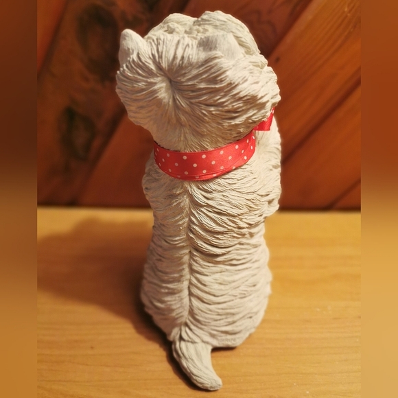 Sandicast Westie White Highland White Terrier Figurine - Picture 2 of 6